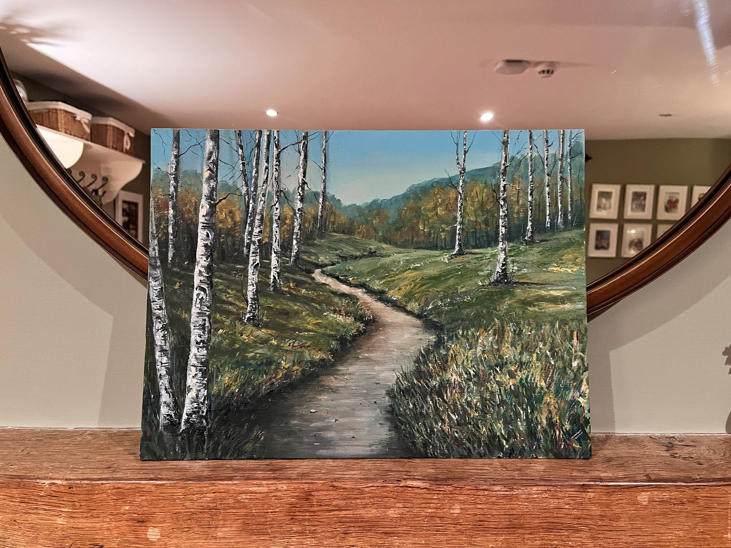 Birch Trees in Autumn