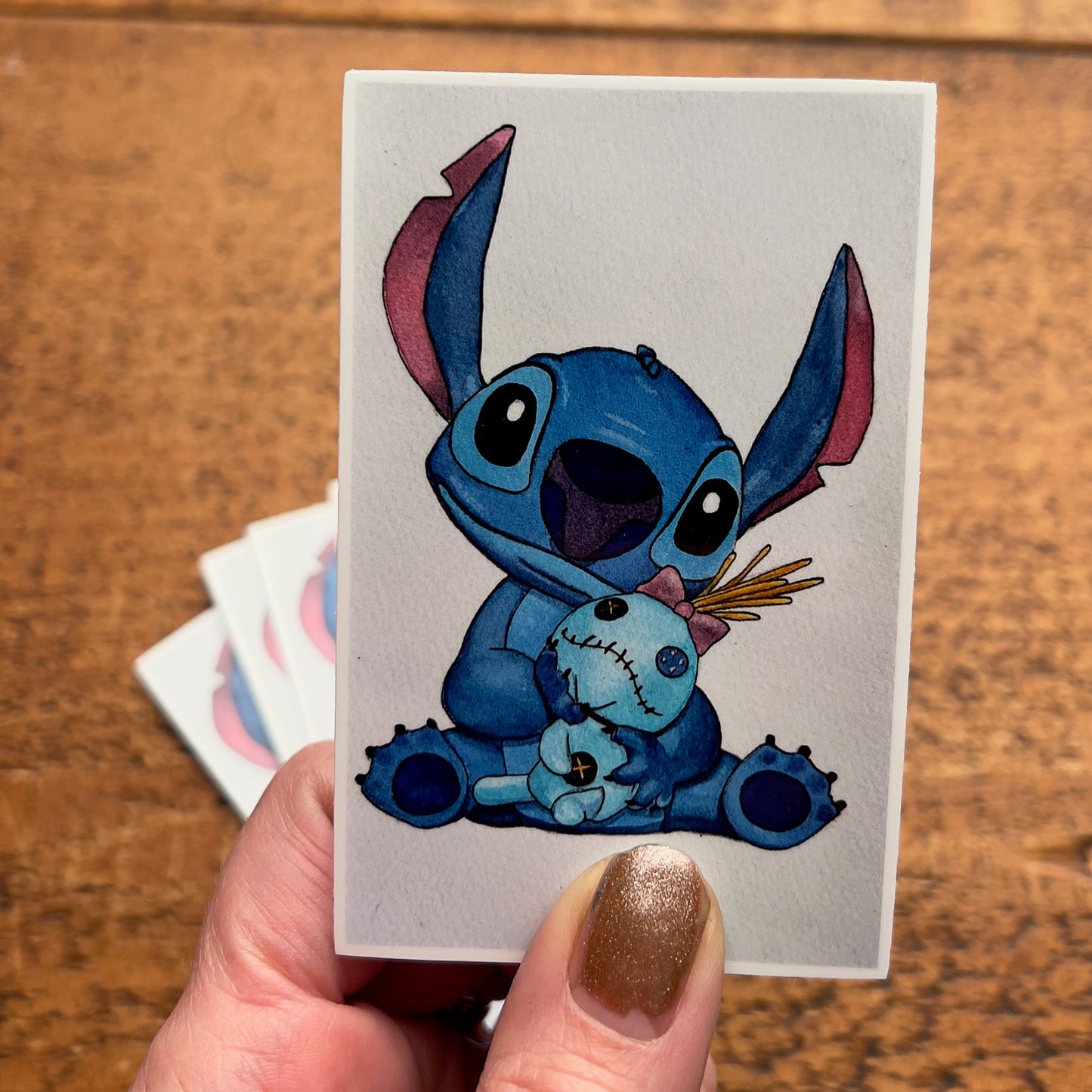 Stitch sticker