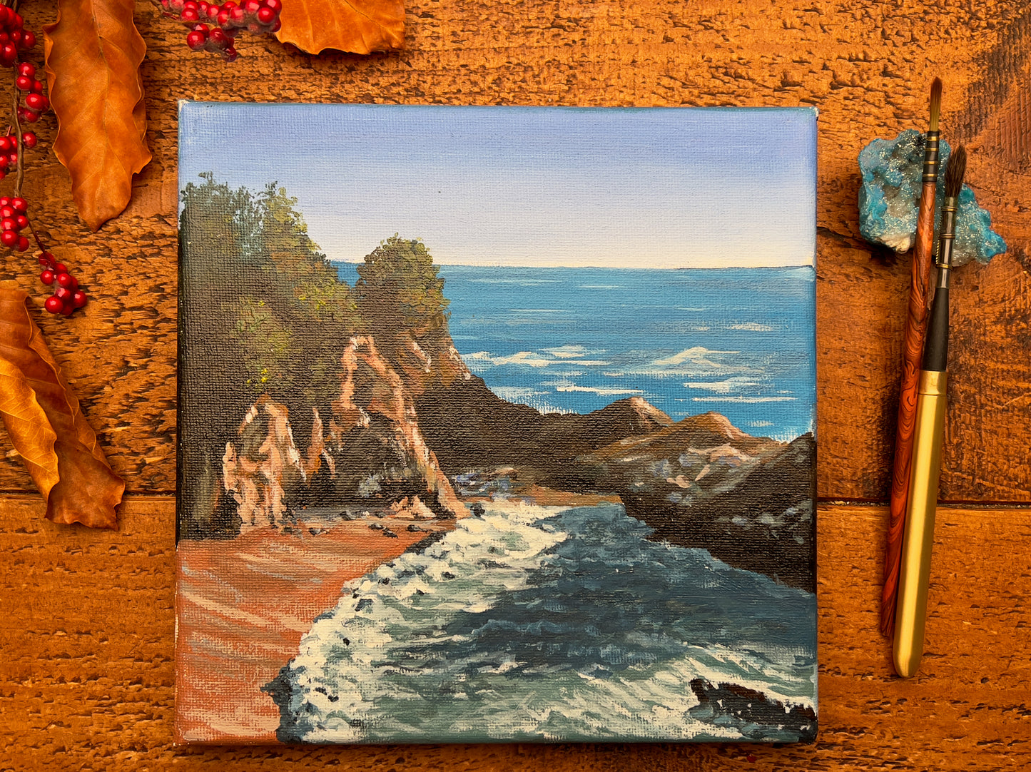 Clifftop view