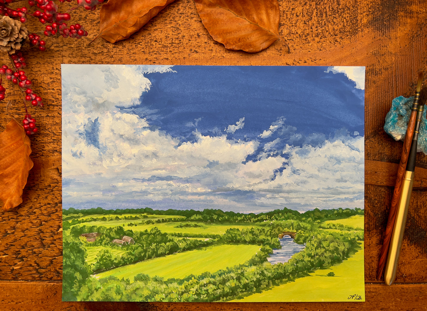 The view from Wittenham Clumps