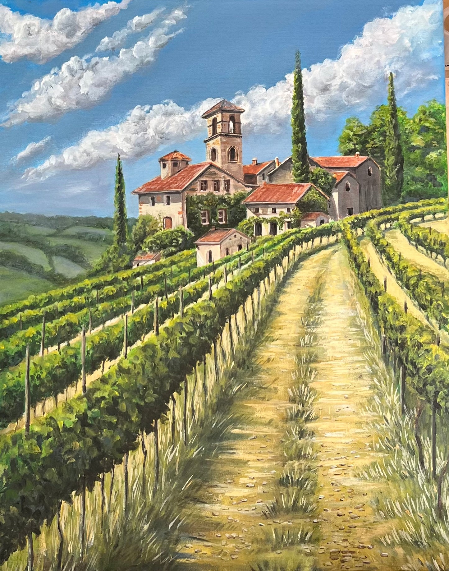 Italian Vineyard