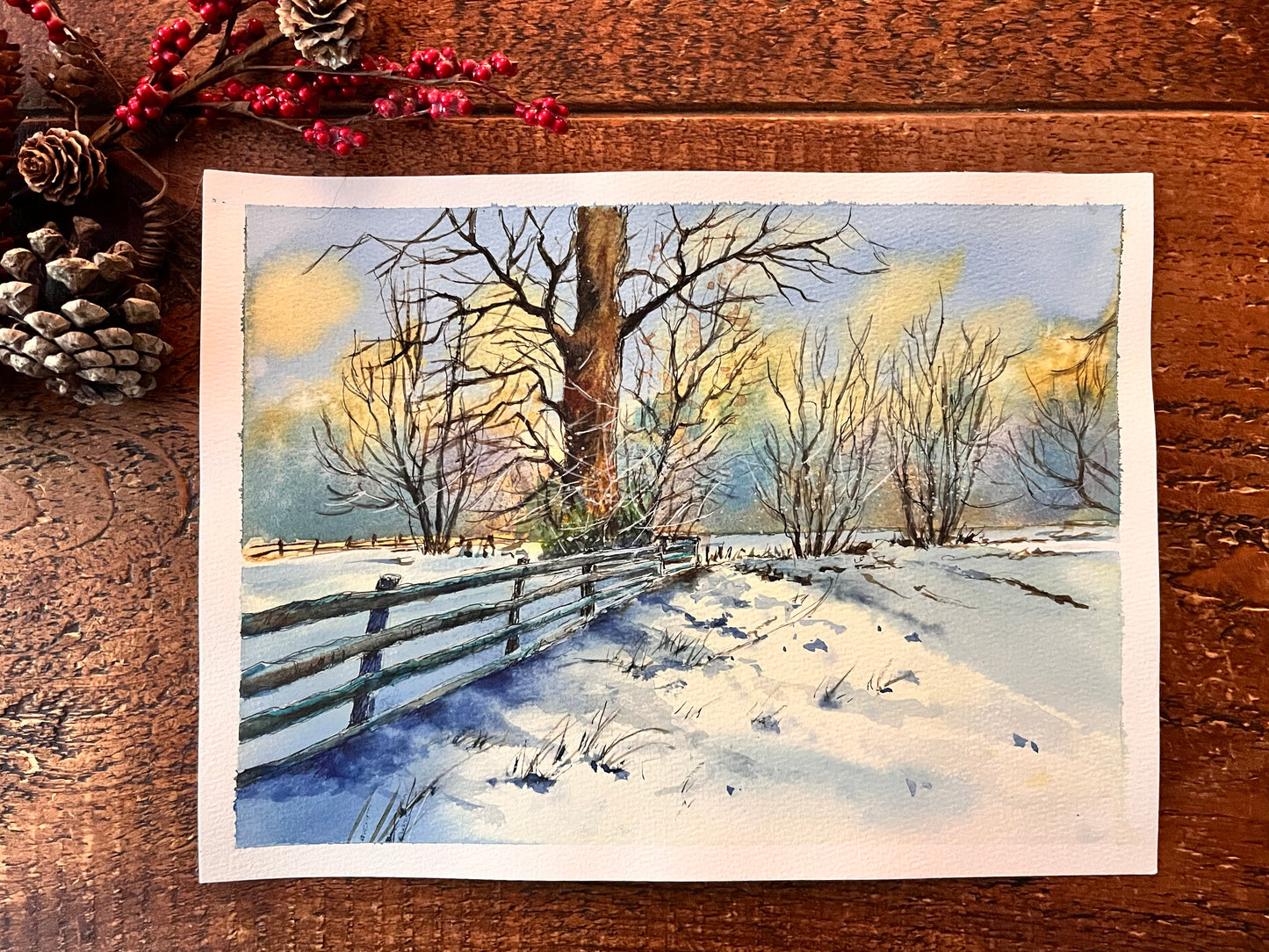 Winter trees