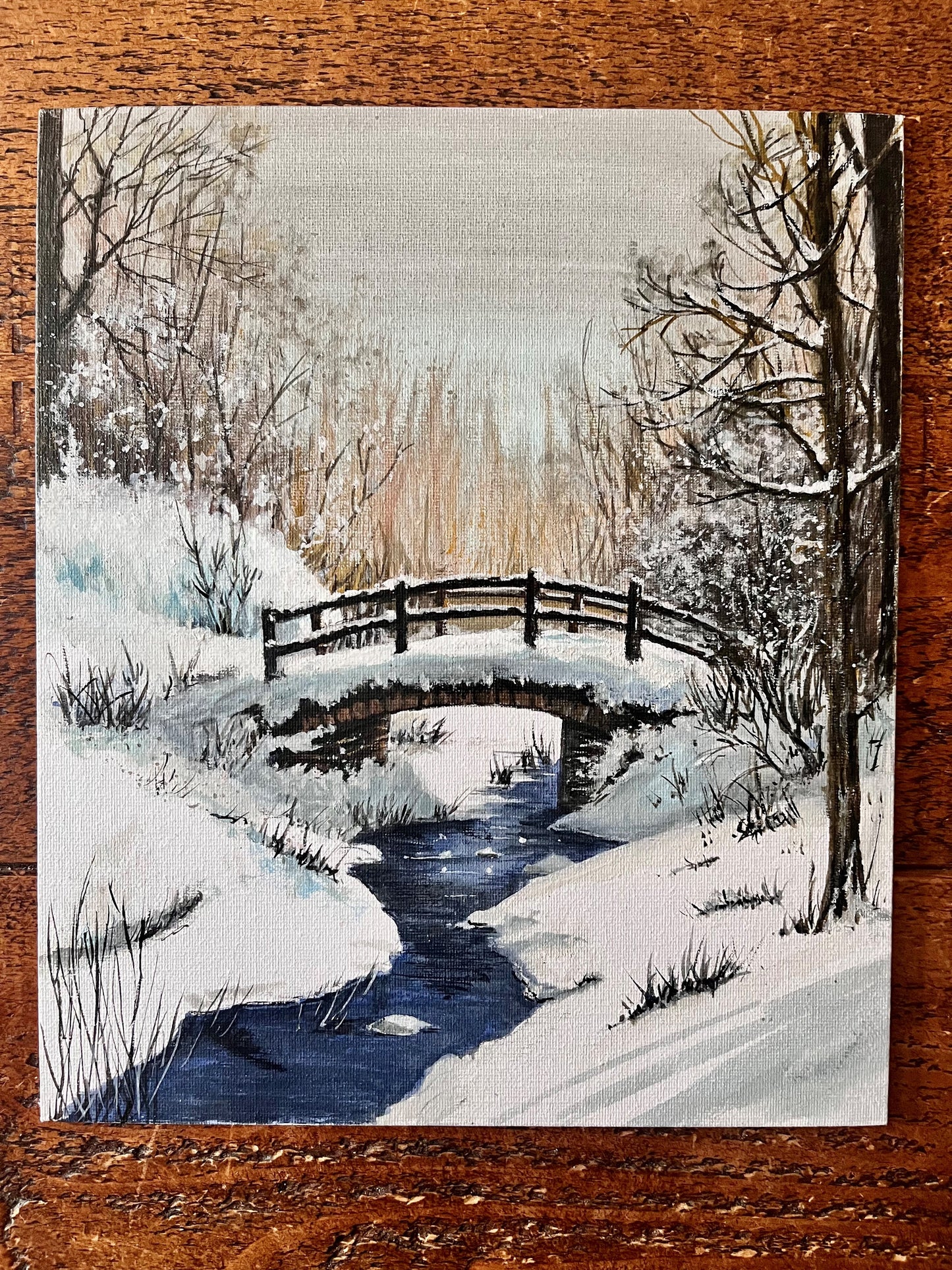 Snowy Bridge
