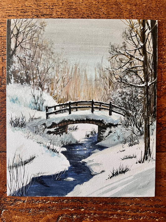 Snowy Bridge